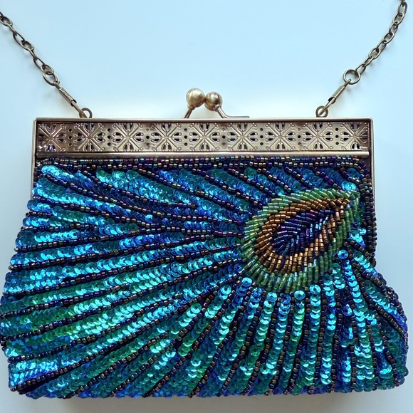 BEADED PURSE NWOT - Picture 2 of 12